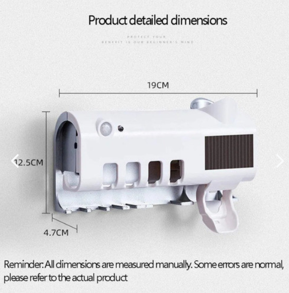 Porta Cepillo Dispensador Crema Dental