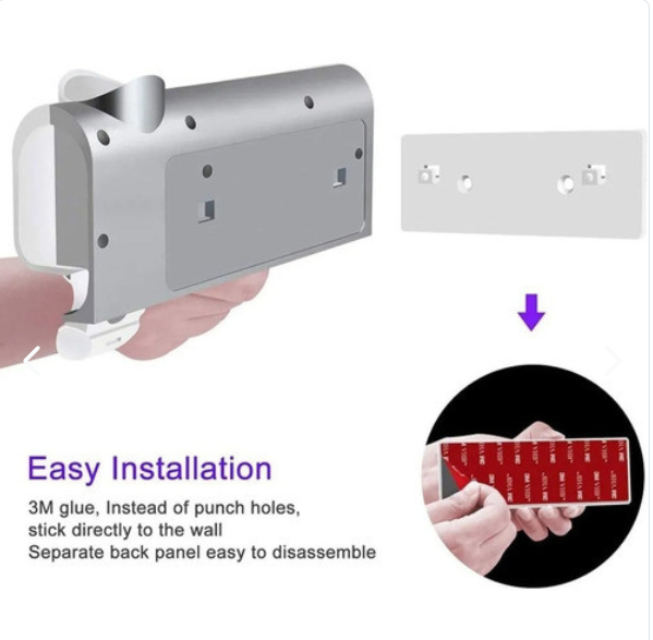 Porta Cepillo Dispensador Crema Dental