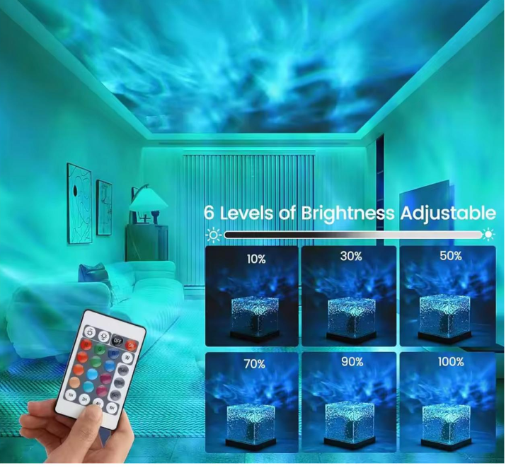 Lampara aurora boreal